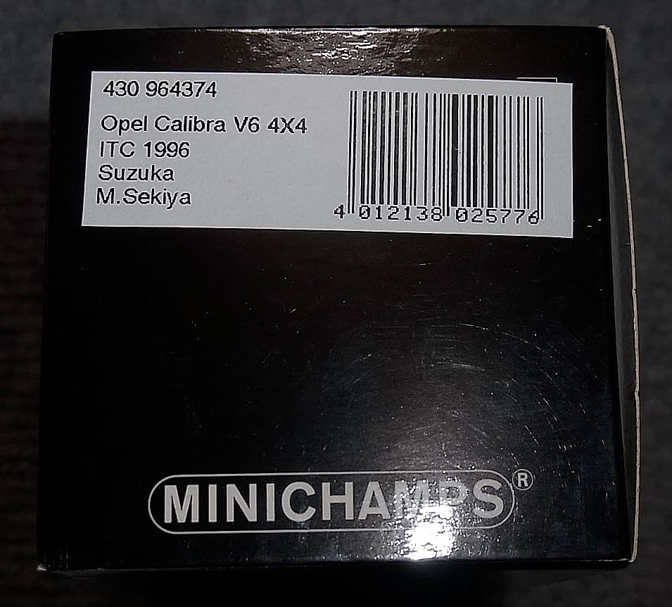 Amazon | 1/43 オペル カリブラ V6 ITC 1996 鈴鹿 関谷正徳 OPEL